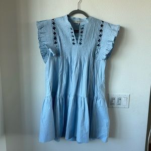 Sea New York Blue Bow Dress - Size L